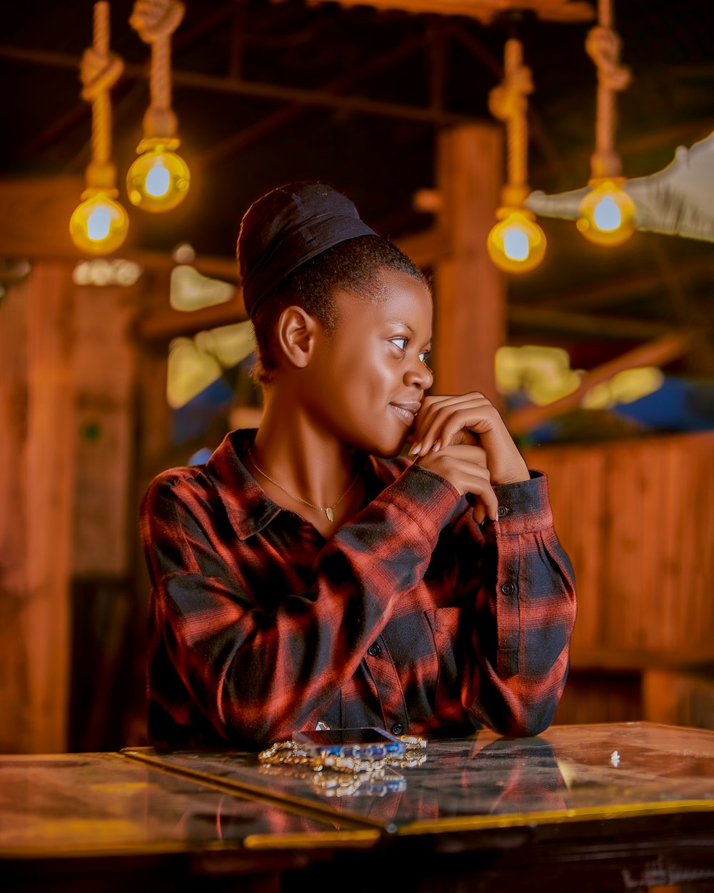 a person smoking a cigarette