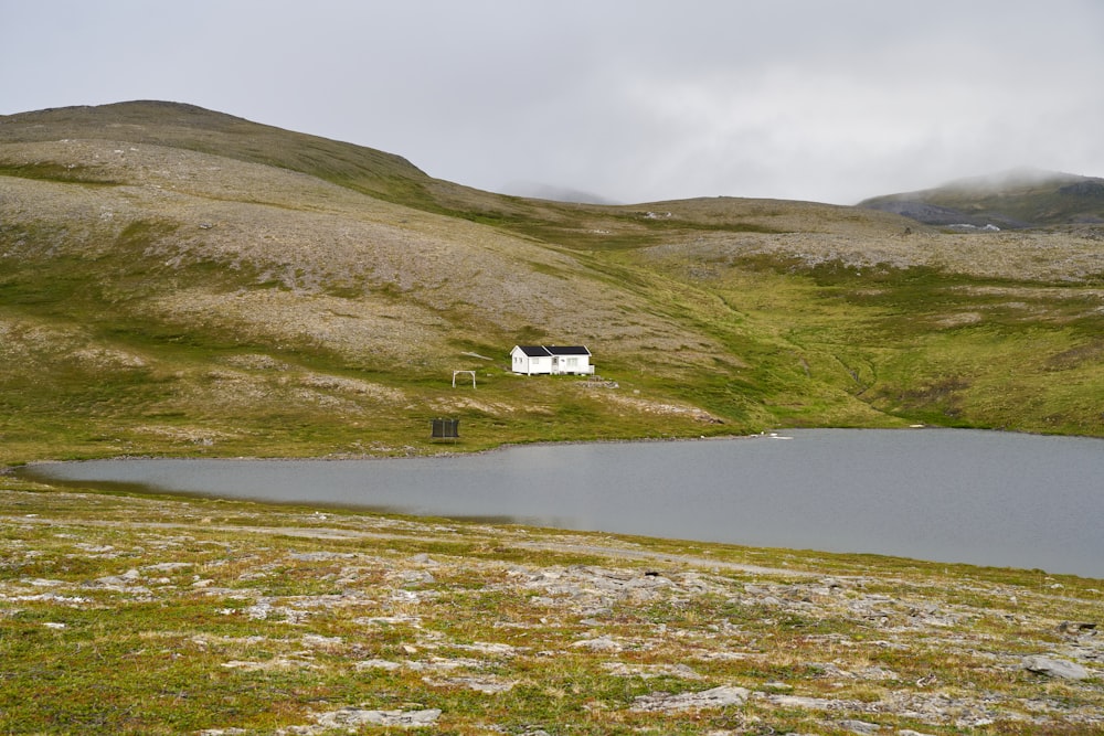 a house on a hill