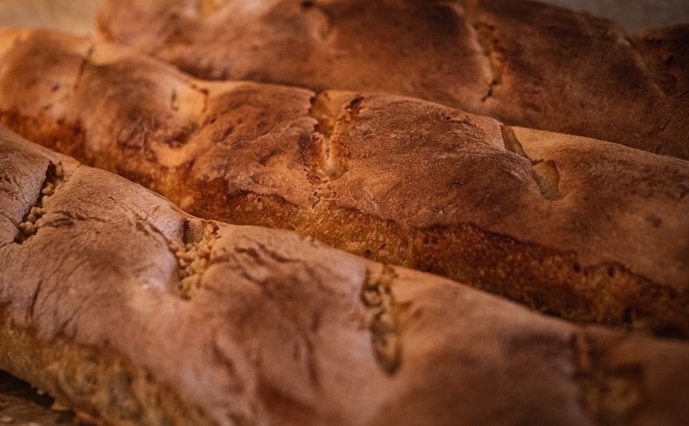 a close-up of some food