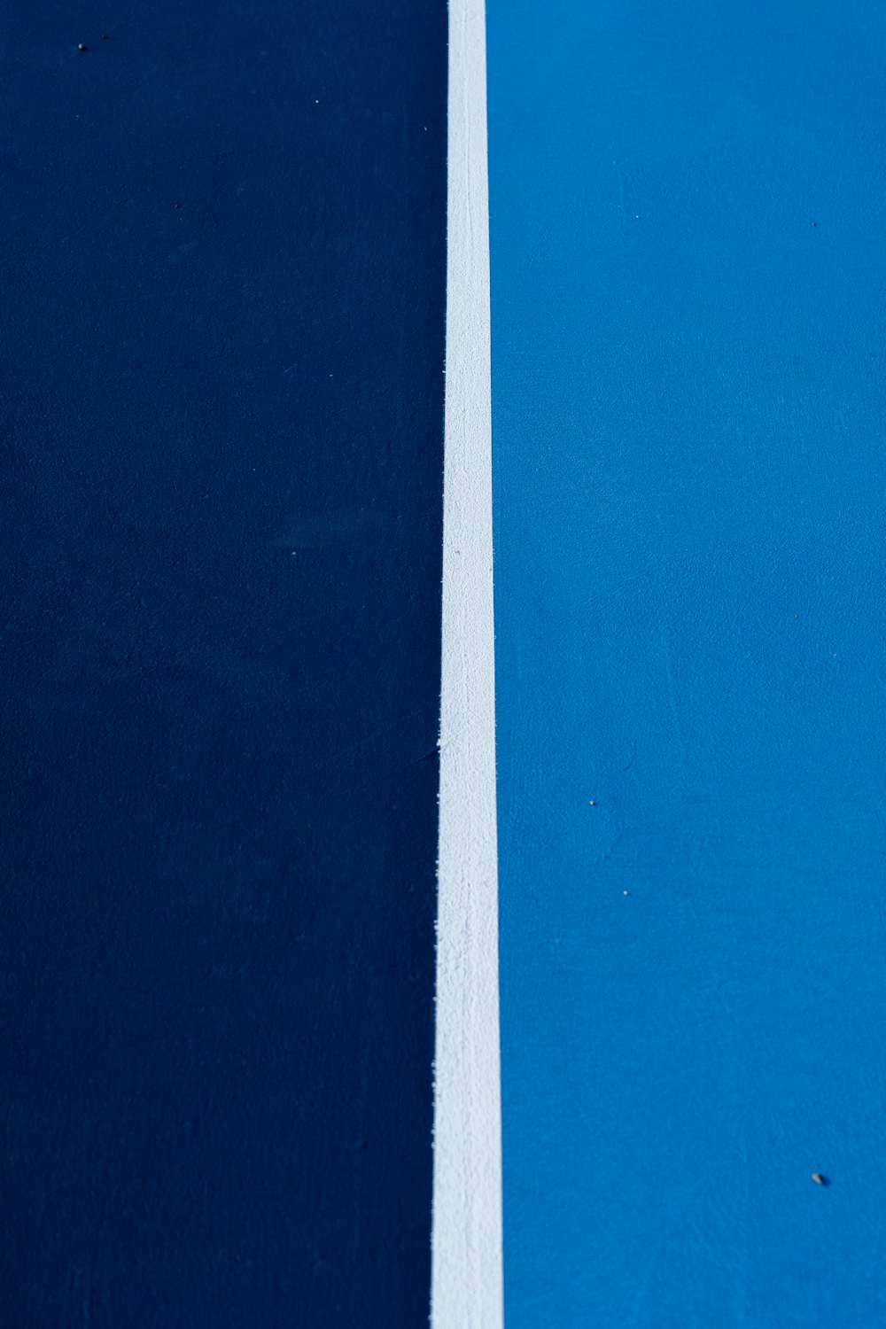 a blue and white striped surface