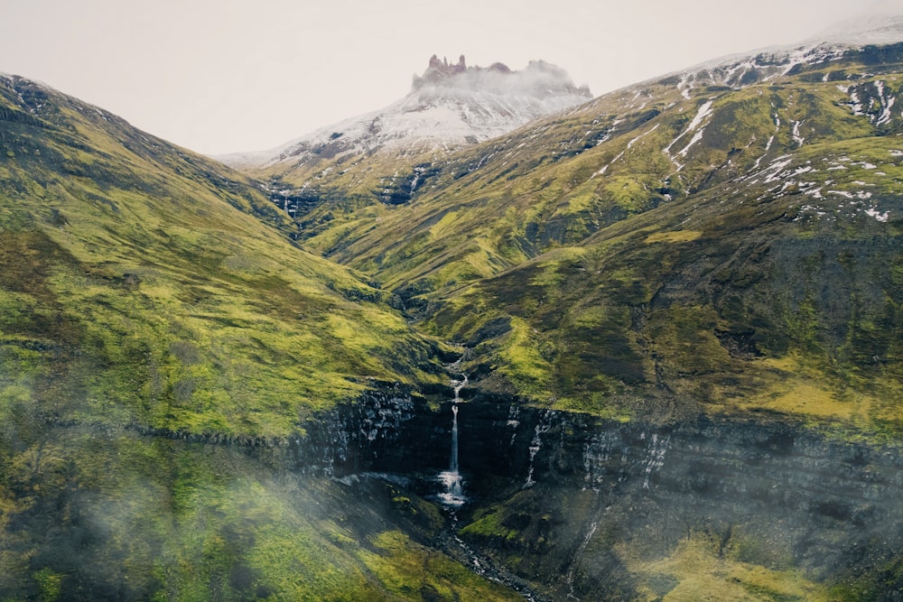 a river running through a valley