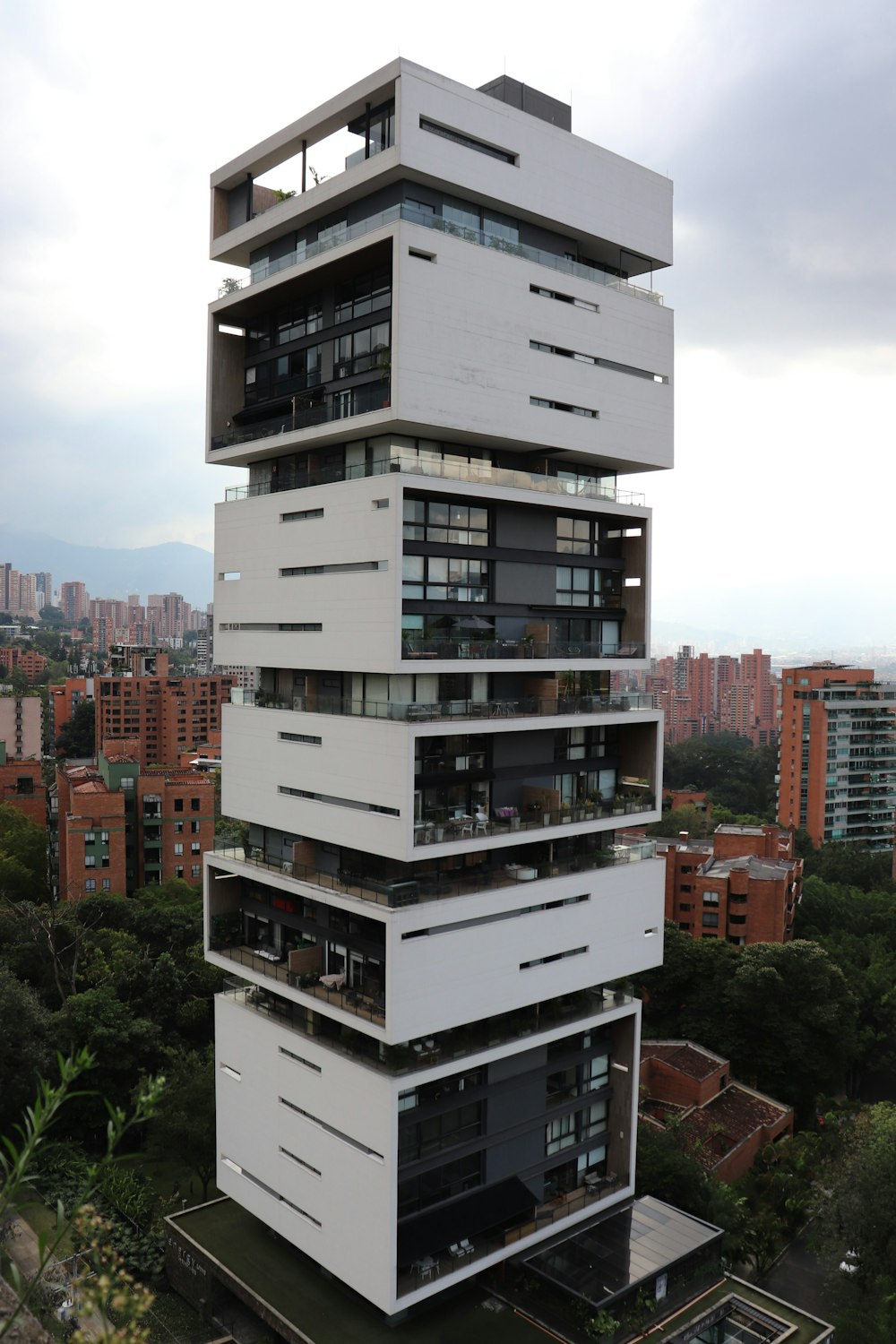 a tall building with a tower