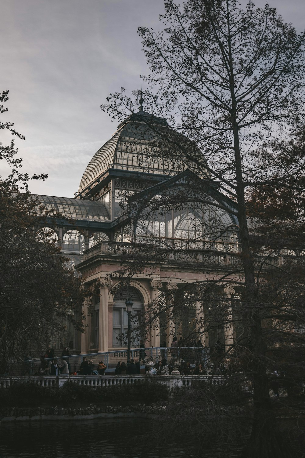 a building with a dome roof