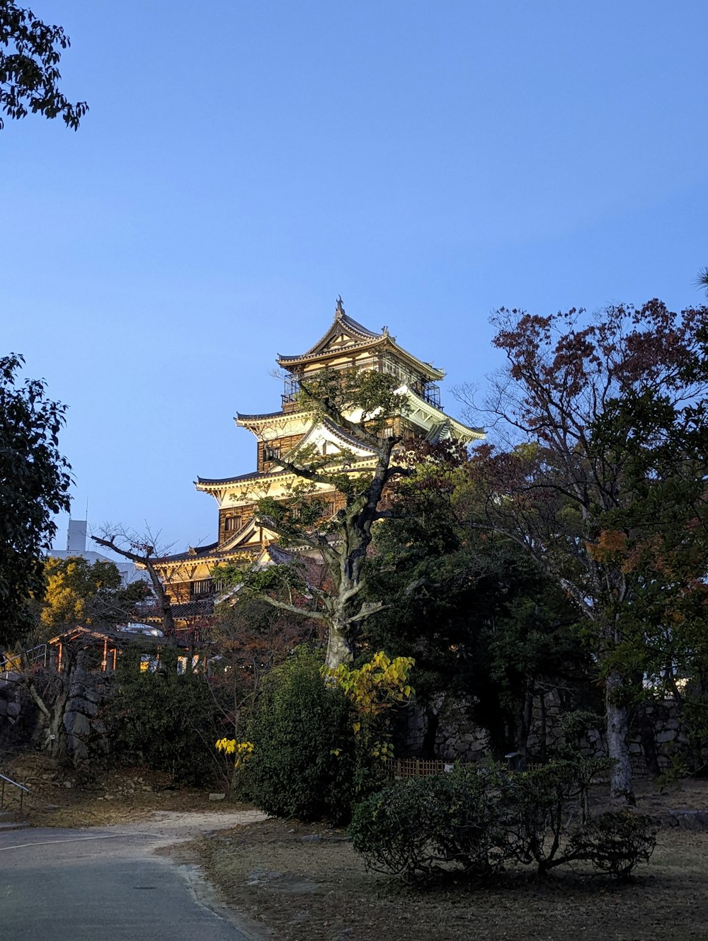 a building with a tower