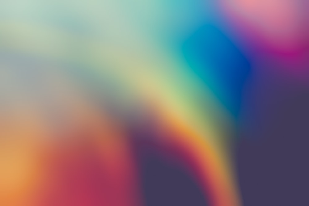 a blurry image of a rainbow