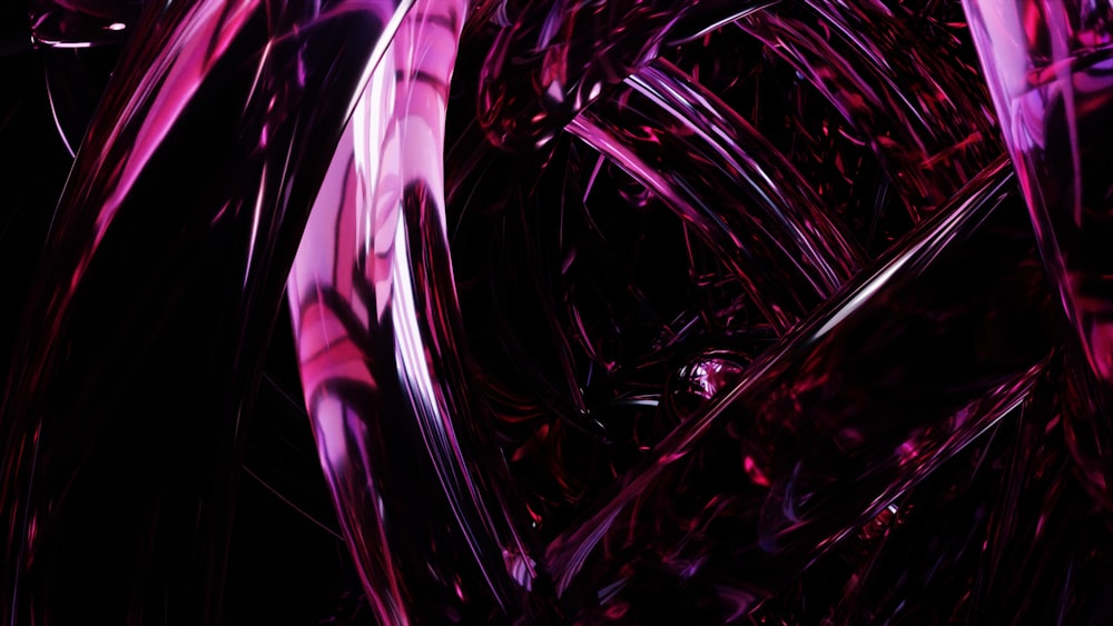 a close-up of a purple and pink swirl