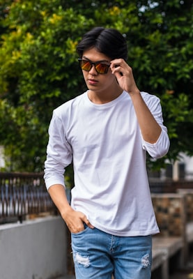 Next Level Modern Long Sleeve Shirt (Cream)