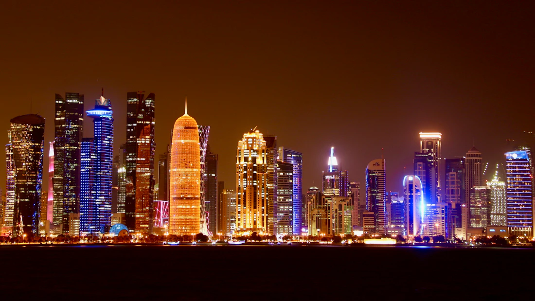 Qatar at night — SEO investment and transparent pricing