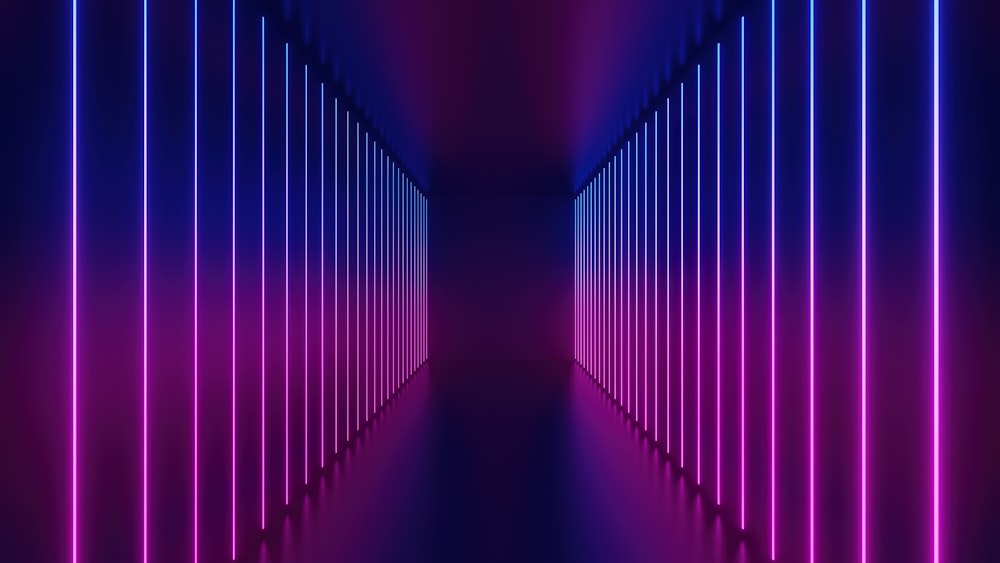 a purple and blue background