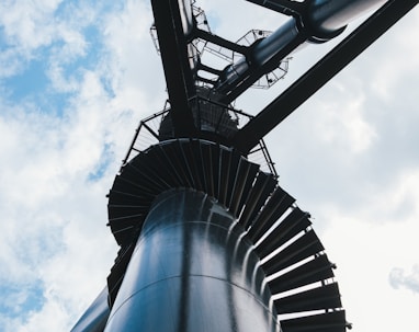 a close-up of a tower