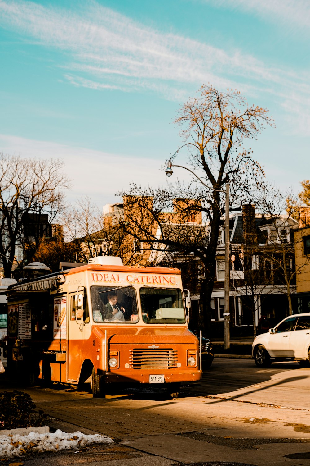 a truck on the street