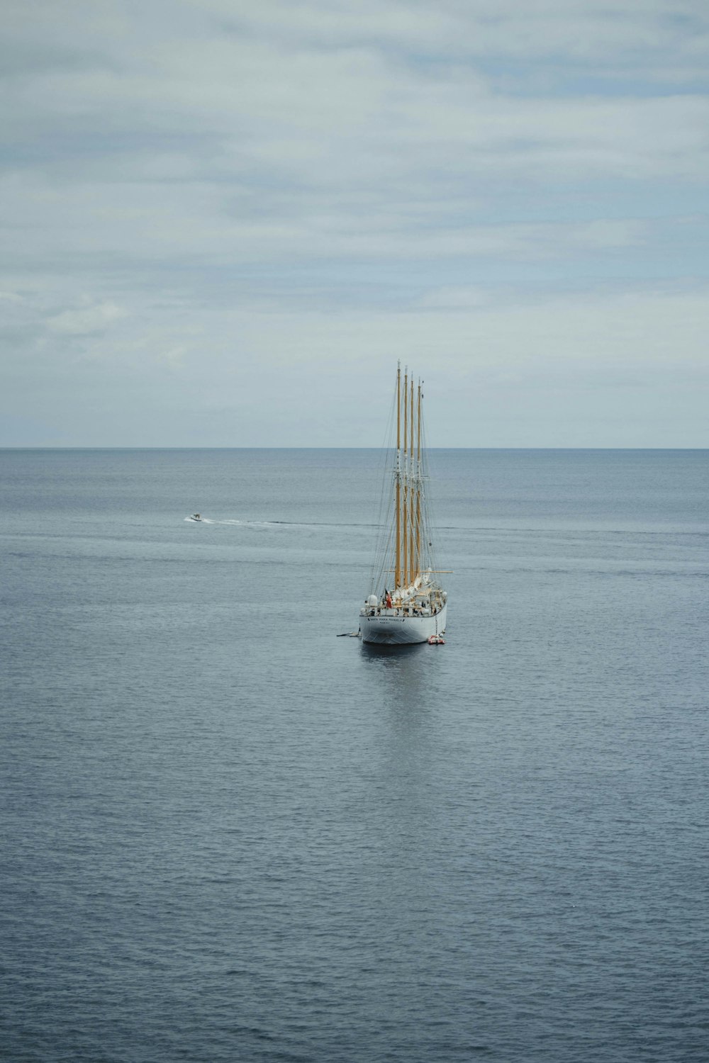 a sailboat on the water