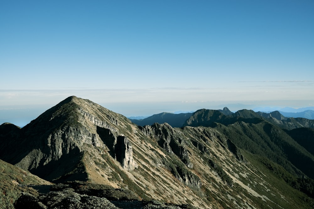 a rocky mountain range