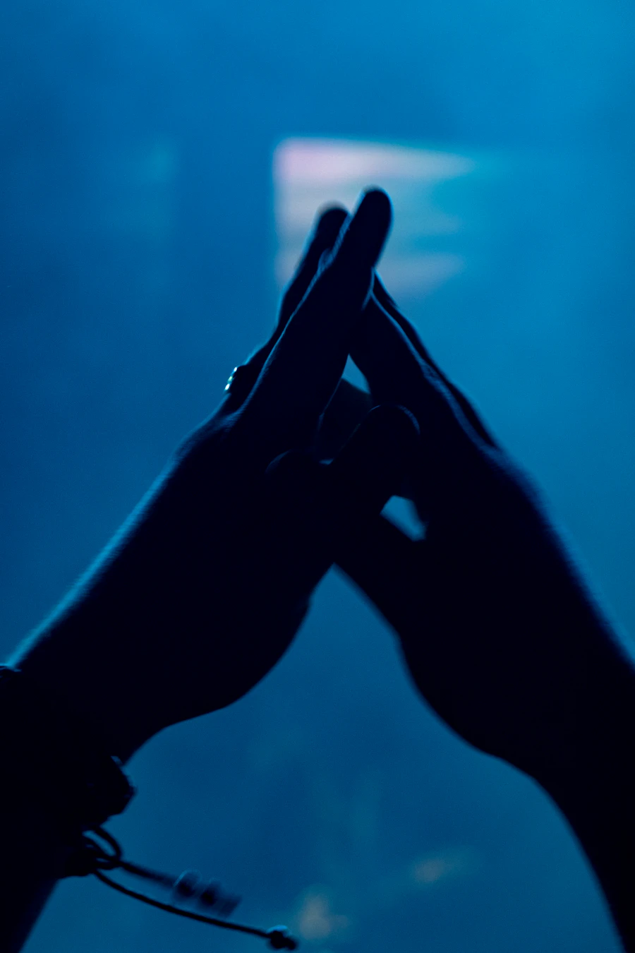 Hand holding a light bulb