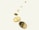A sequence of golden coins with dollar signs is floating or falling diagonally across a light background. The coins appear shiny and metallic, suggesting wealth or financial growth.
