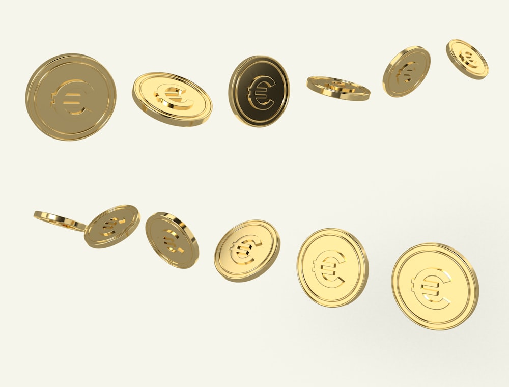 un gruppo di monete