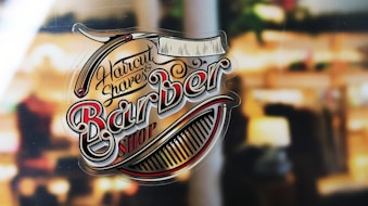 A vintage-inspired logo with classic typography and a rustic color palette