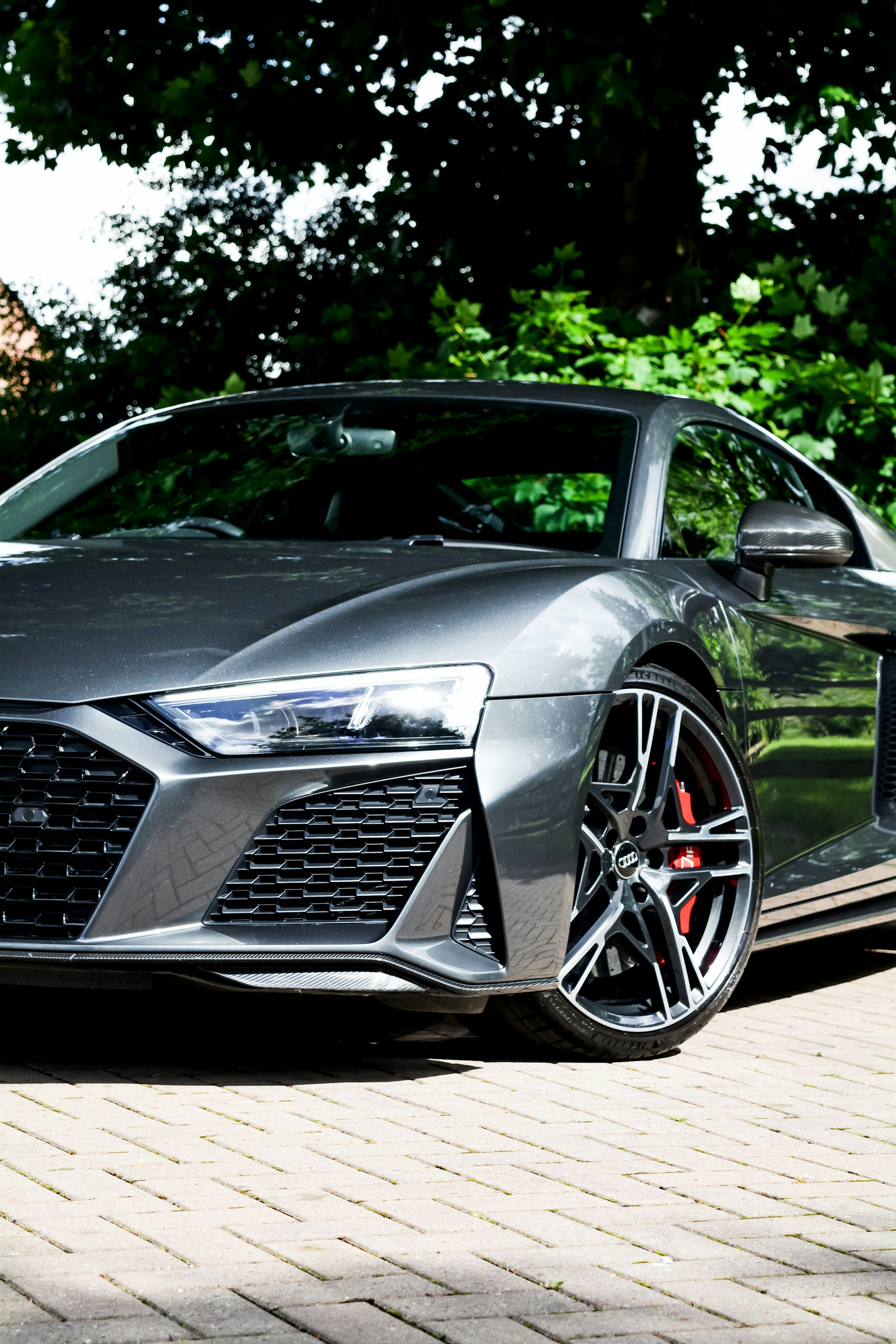 Audi R8 at Stafford Audi, UK
