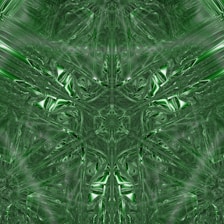 An abstract representation of fractal patterns symbolizing interconnectedness in nature and technology.