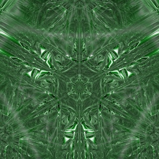 An illustration of technology inspired by fractal designs.