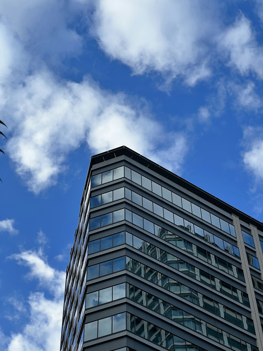 a low angle view of a building