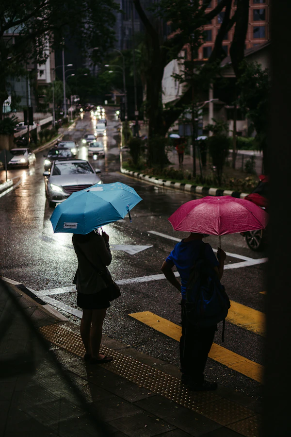 Bukit Bintang street at night