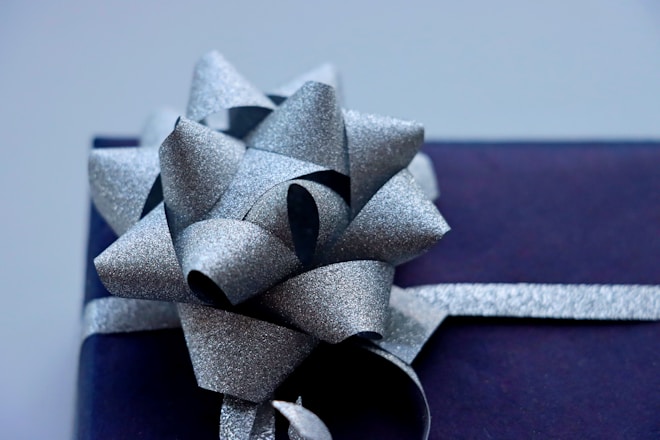 a close-up of a bow tie