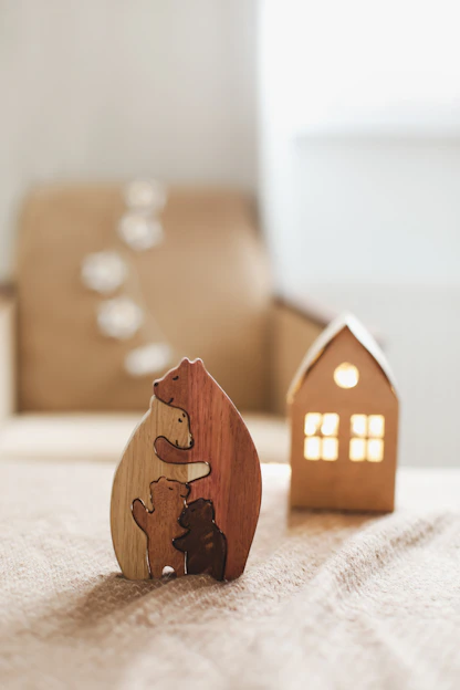 a couple of carved pumpkins