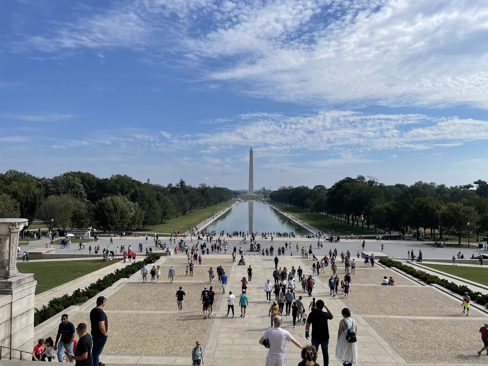 family-friendly-cities-usa Washington DC National Mall family sightseeing Photo from Unsplash