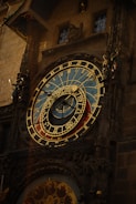 A cosmic clock face fading into vibrant dawn hues symbolizing new yugas