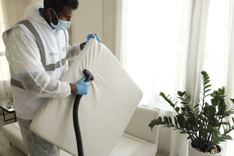 Disease and virus disinfection technician