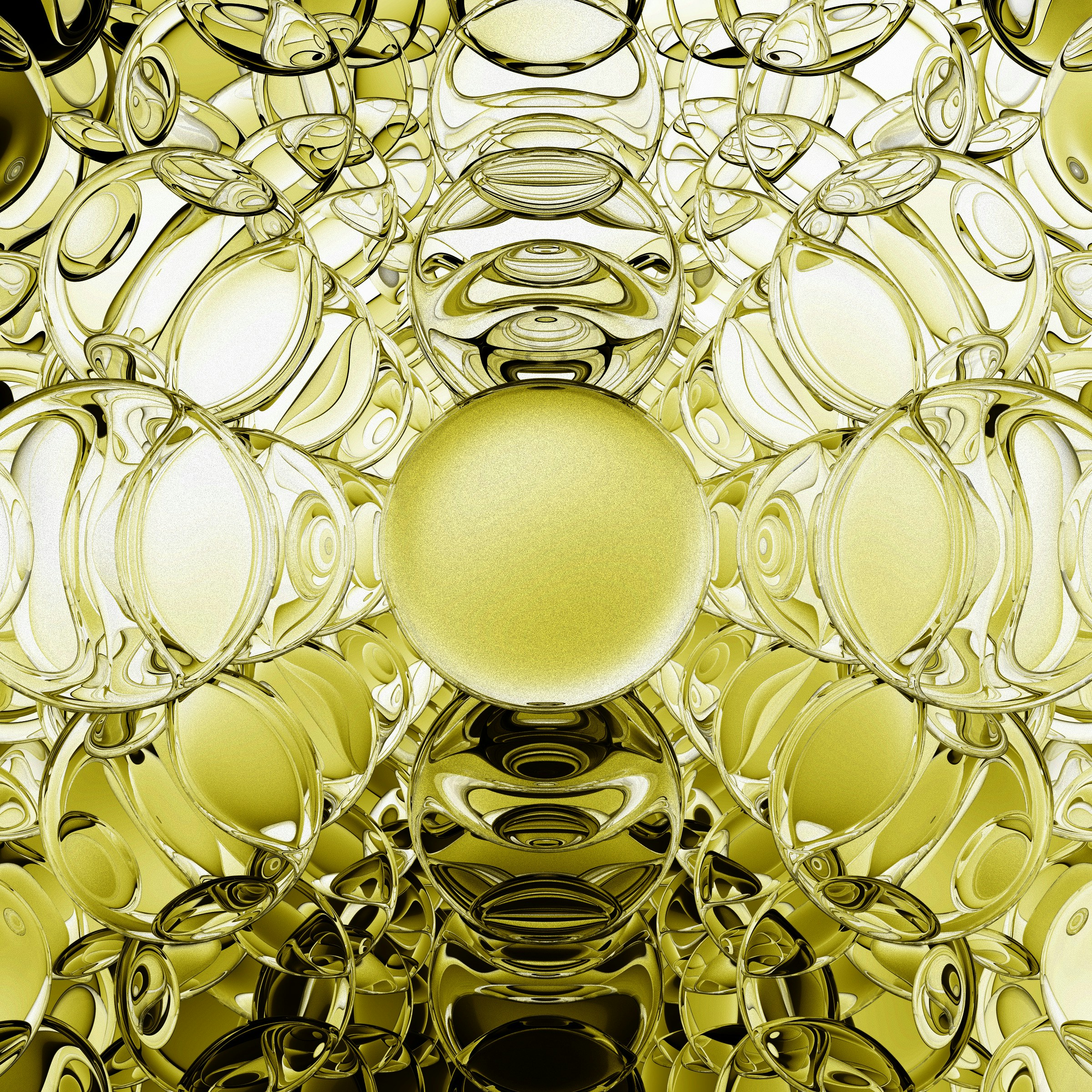 a gold and black design