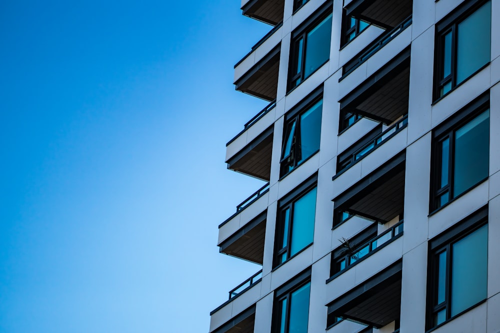 a building with balconies