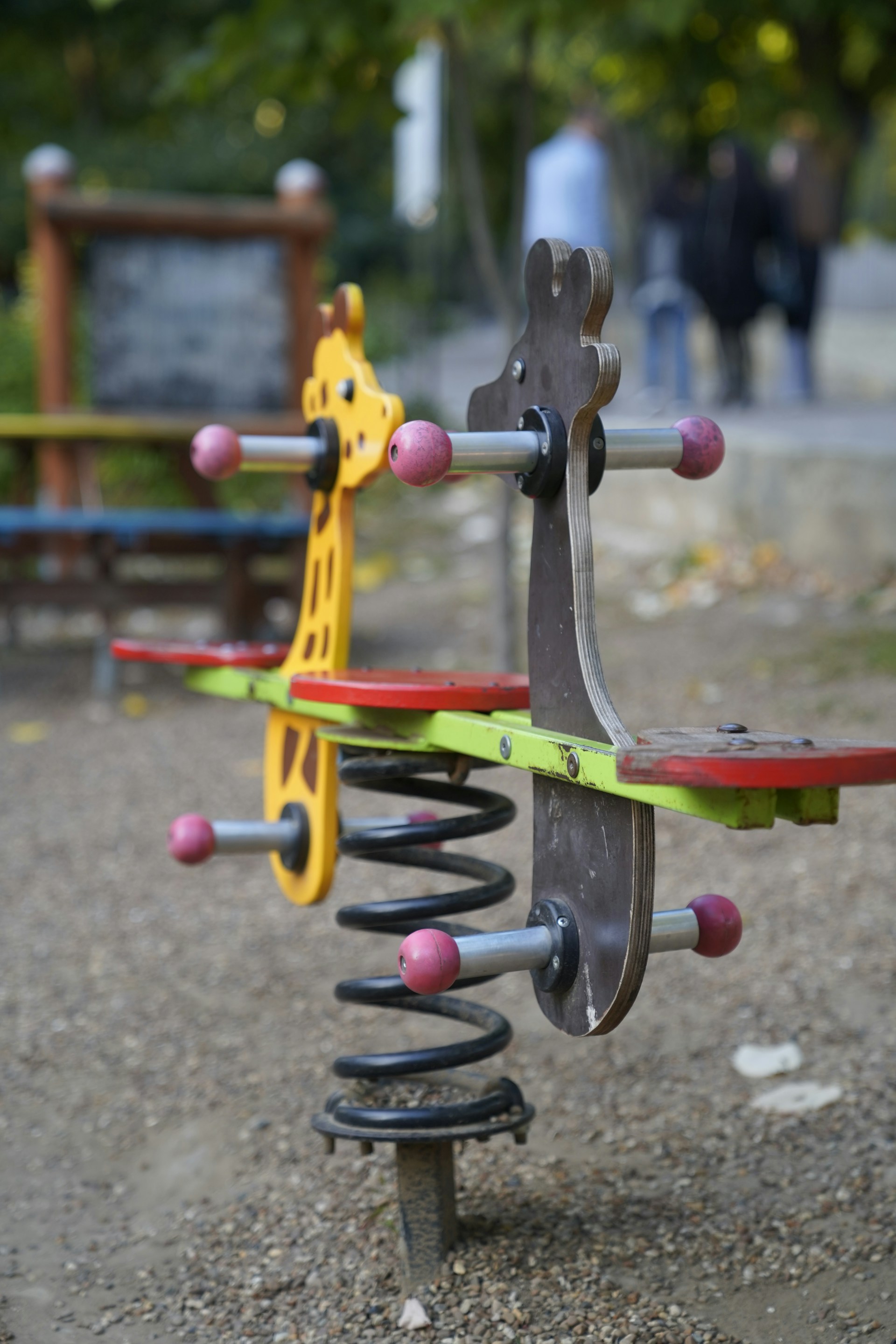 a toy on the ground