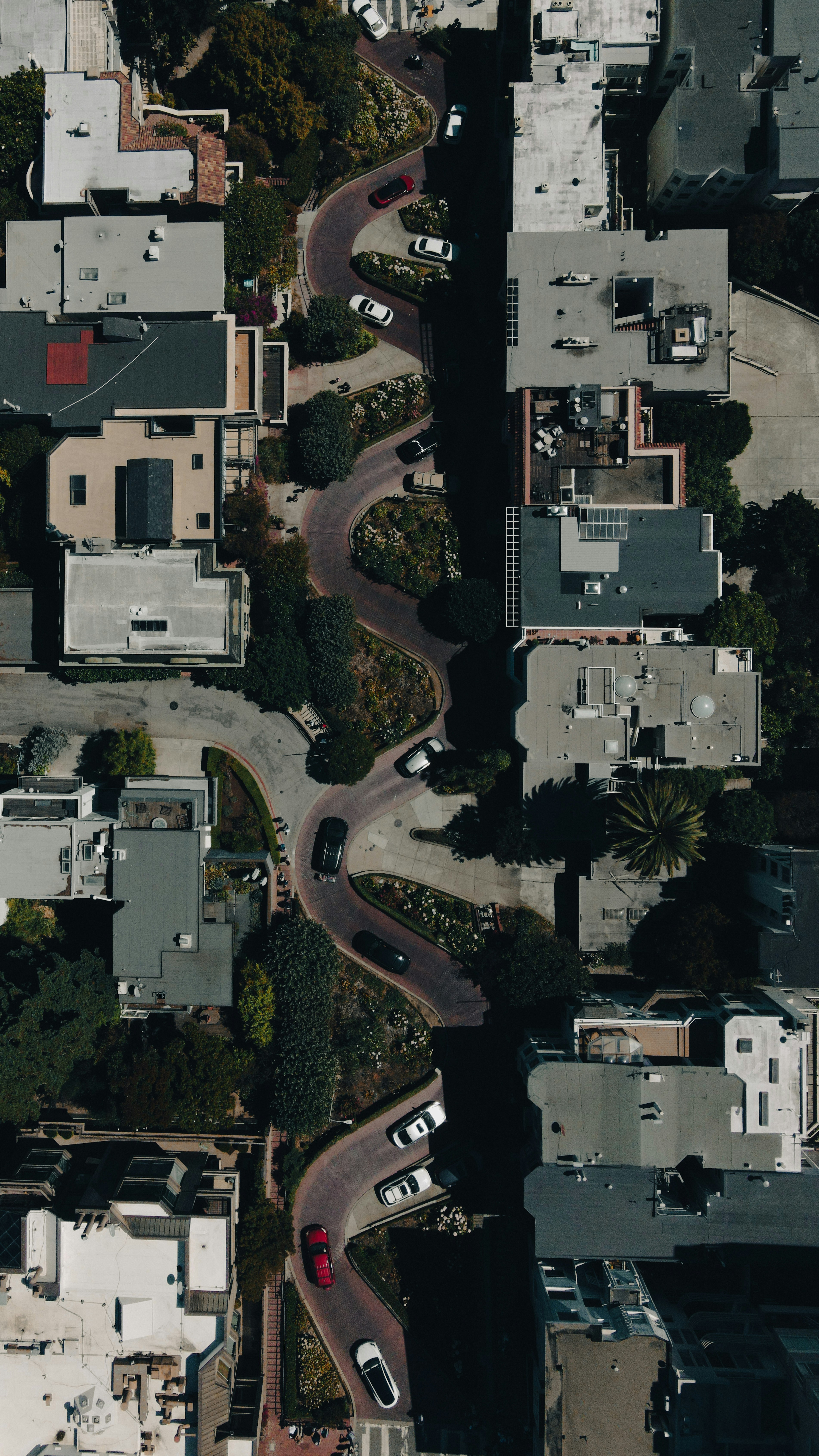 aerial view of a city