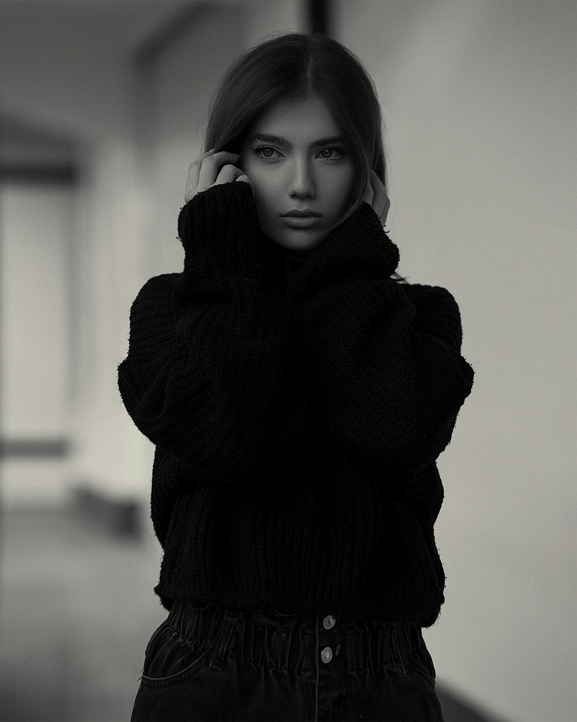 a woman posing for a picture