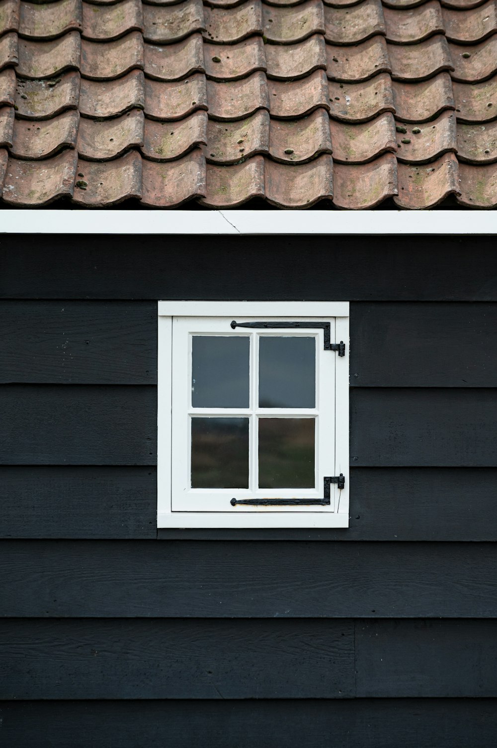 a window on a building