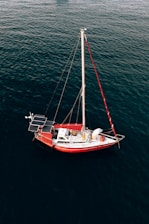 a boat sailing on the water