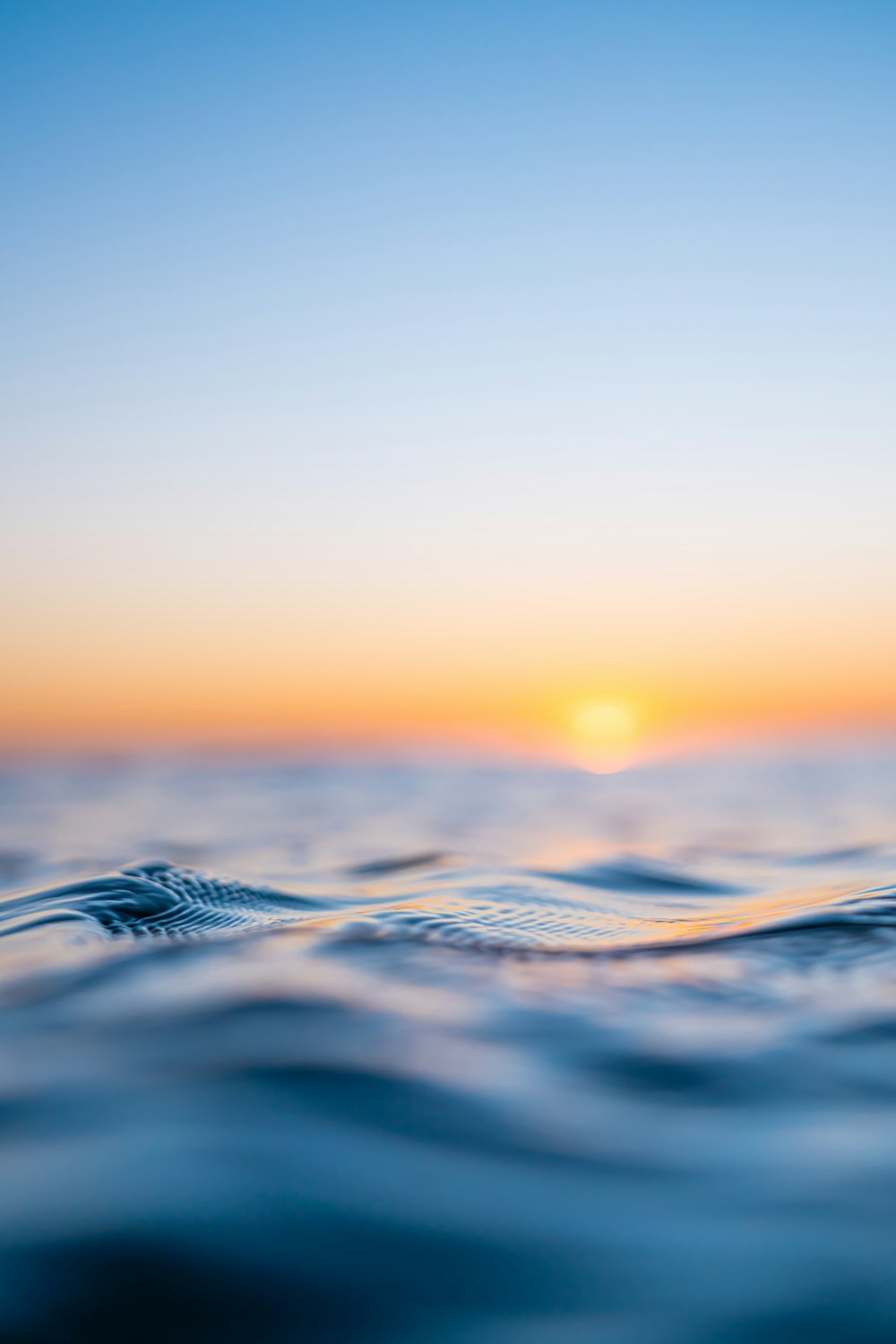 a close-up of a wave