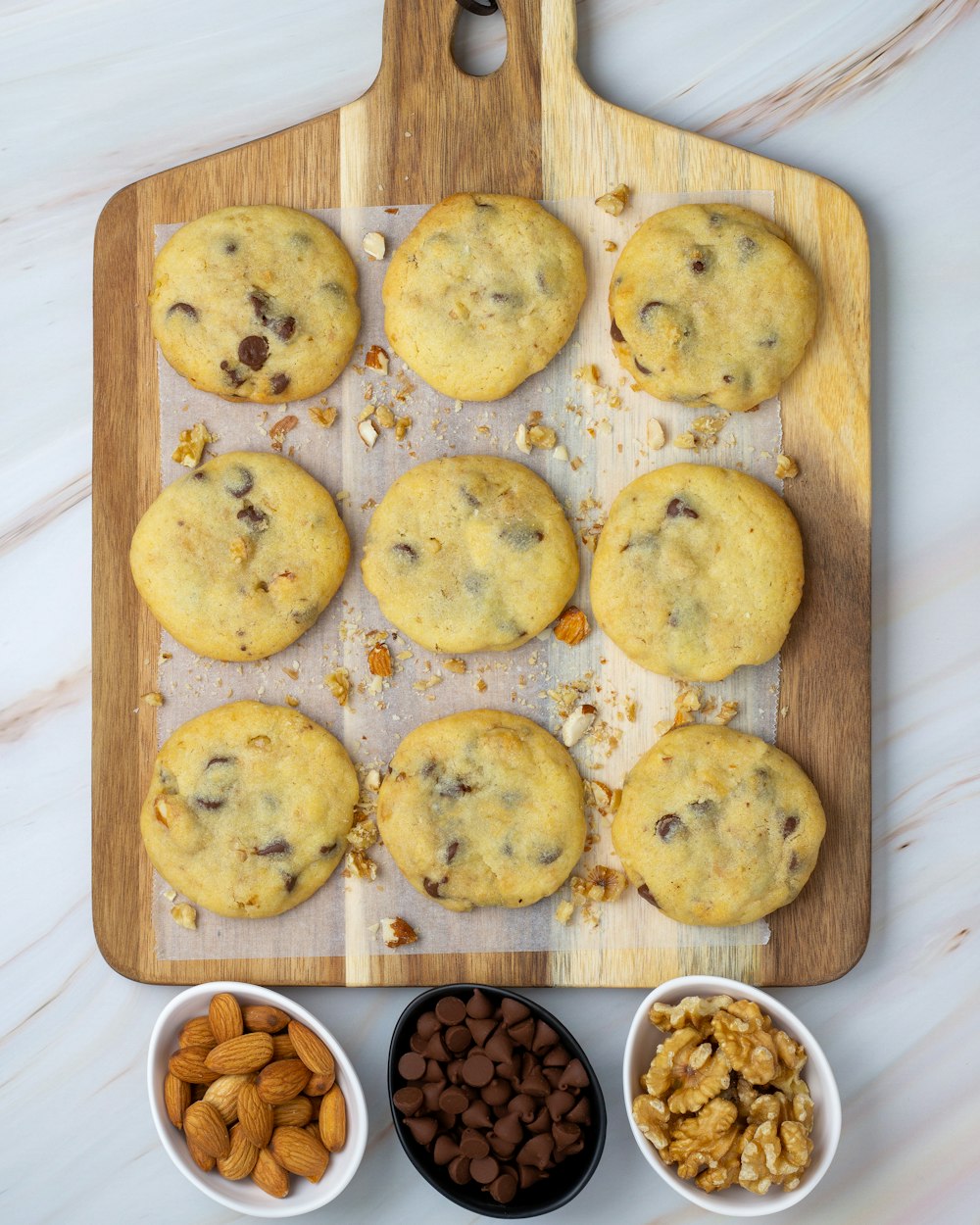 a tray of food