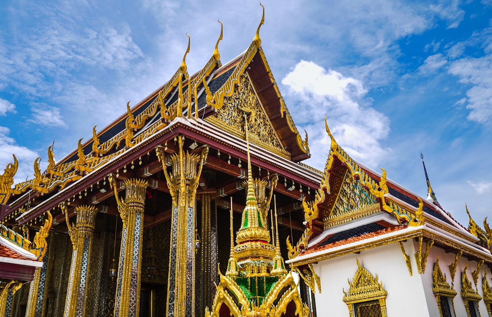 a building with ornate architecture