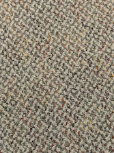 Texture detail showing loop pile and cut pile carpet fibers side by side.