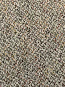 Texture detail showing loop pile and cut pile carpet fibers side by side.