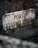 An aged, weathered stone sign with the words 'PORTO EUGENIO VERALLI' is set against a rough stone wall. Moss and small plants are growing around the edges of the sign, adding a natural and rustic feel.
