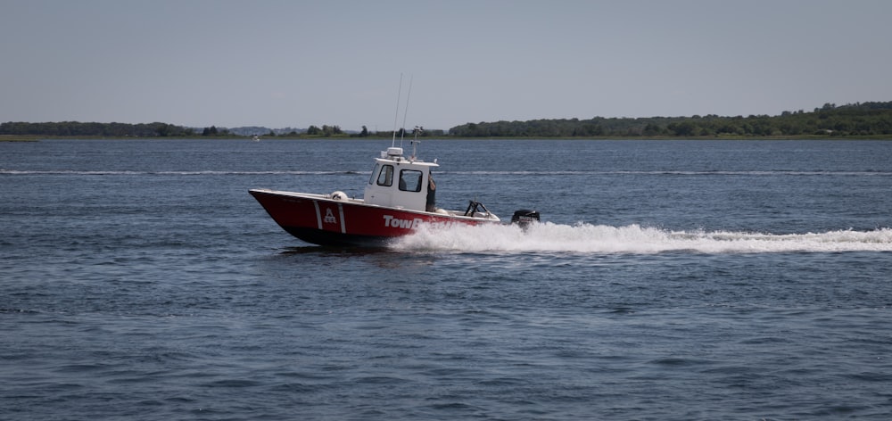 a boat on the water