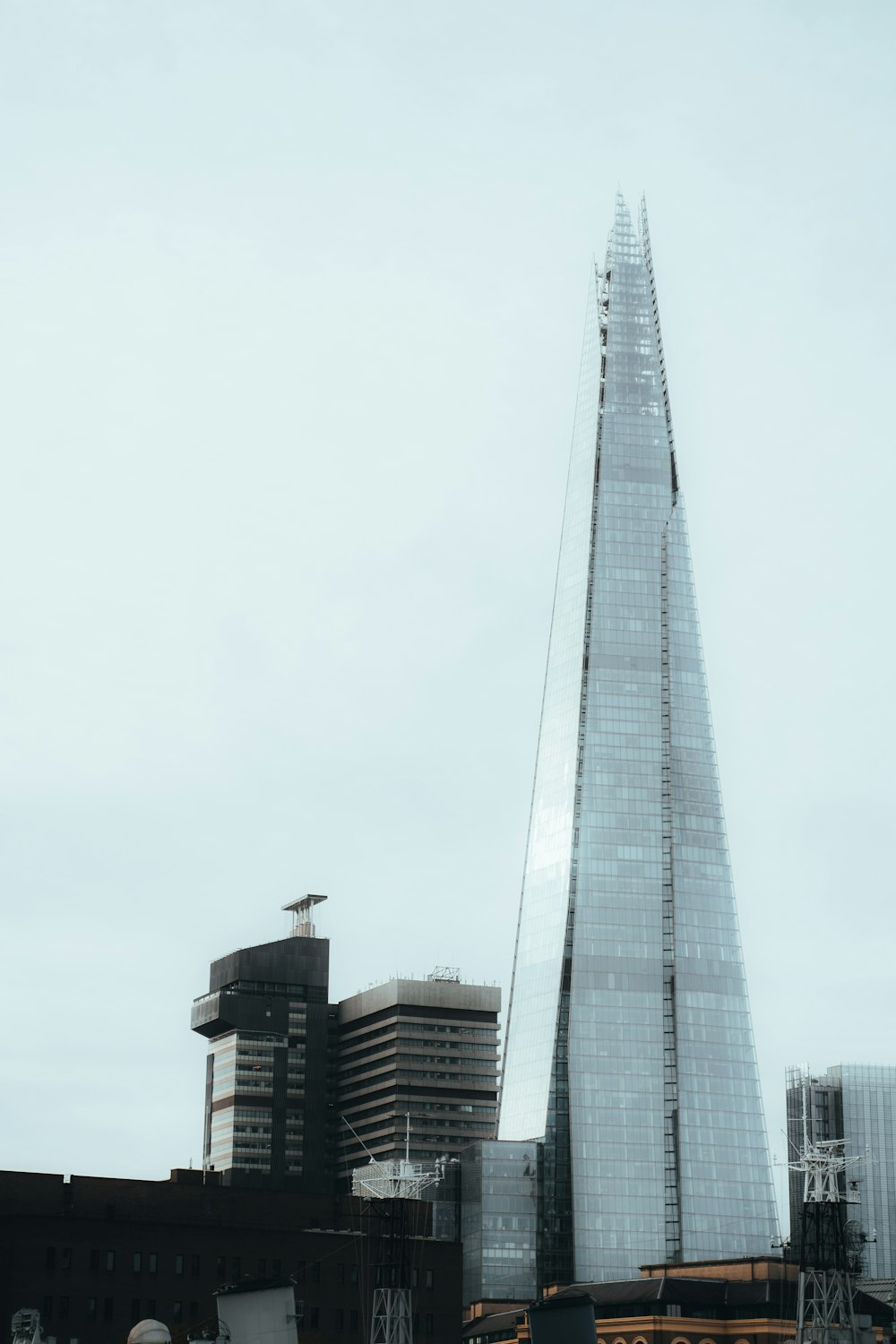 a tall building with many windows