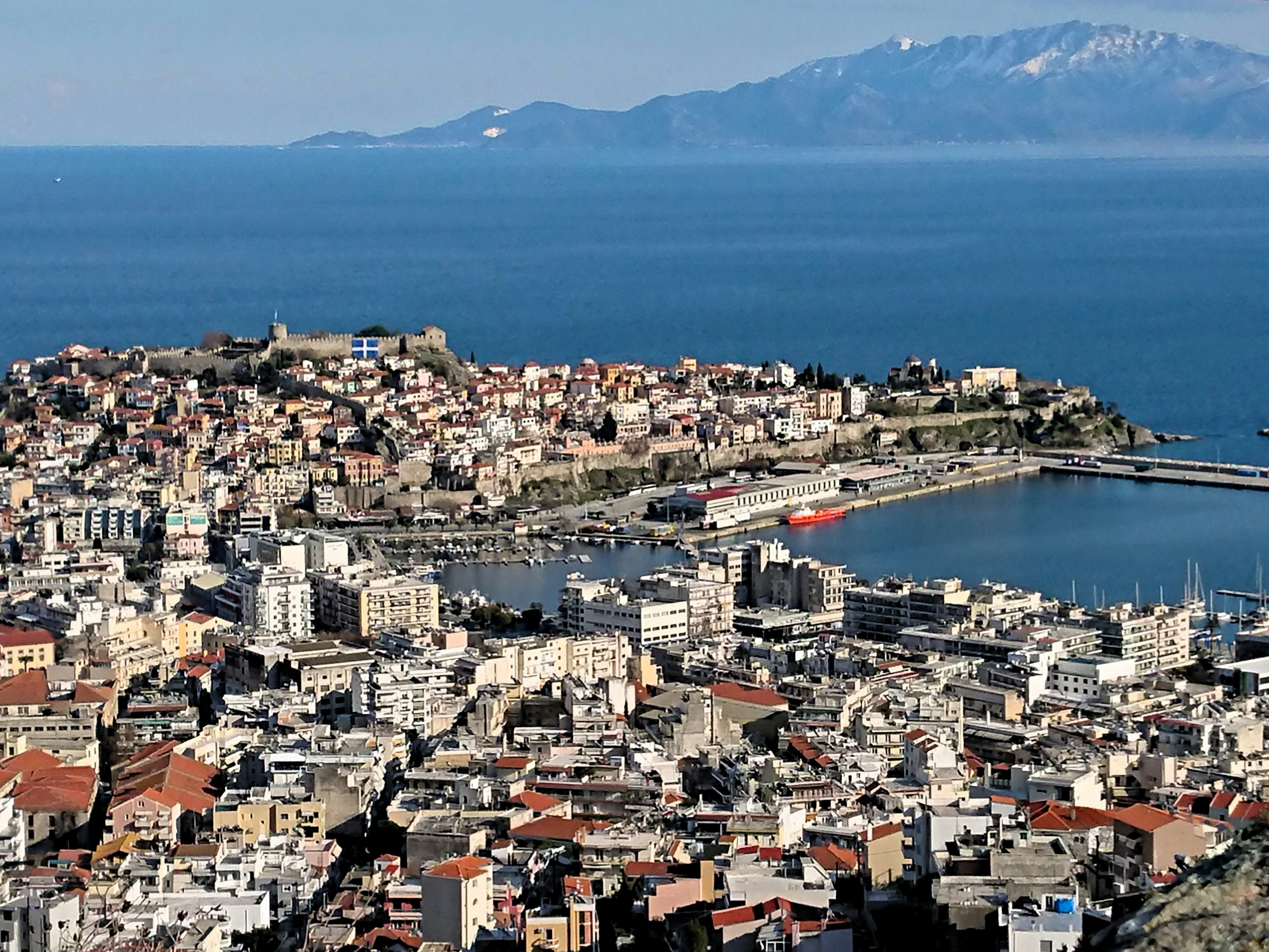 Mediterranean coastal landscape
