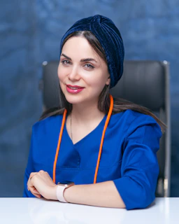 a person sitting at a table