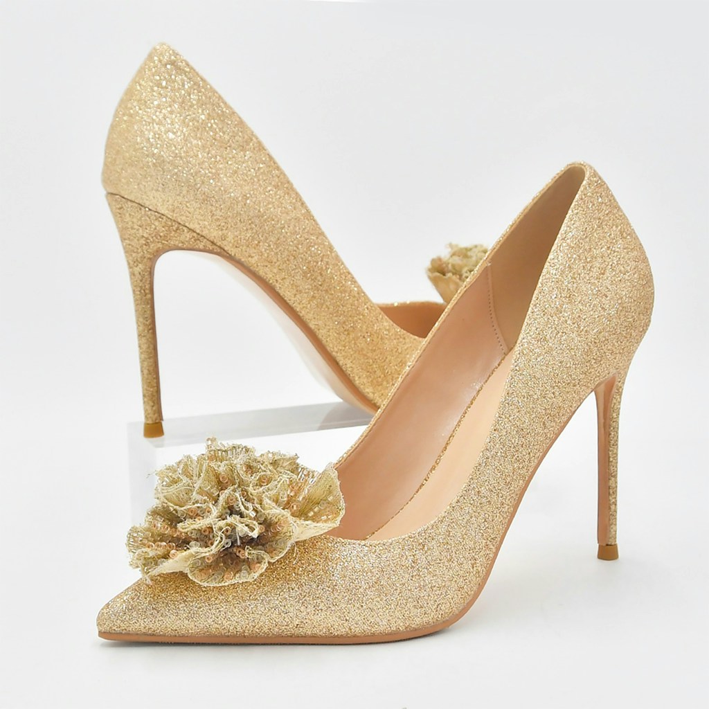 Pearl Bridal Heels