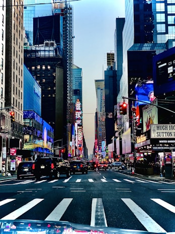 A vibrant street scene capturing the essence of a bustling city for virtual visits.